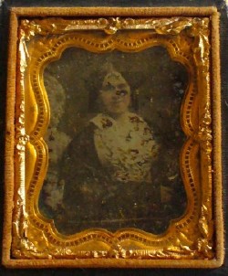 Ambrotype in the Milton Historical Society collection