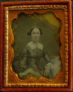 Ambrotype in the Milton Historical Society collection