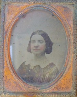 Ambrotype in the Milton Historical Society collection