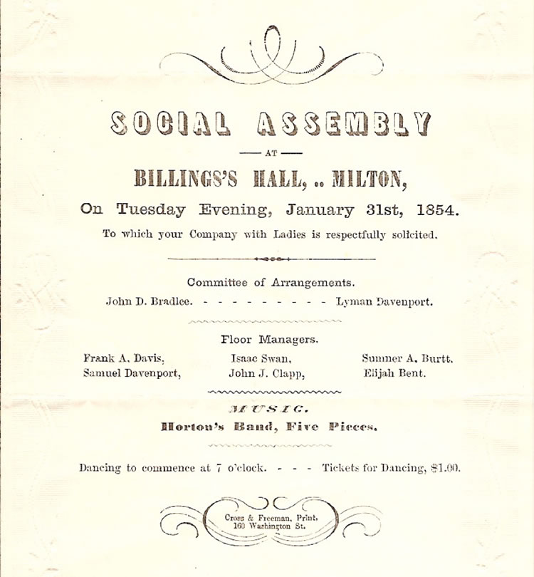 Billings Hall Social