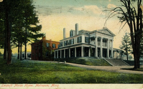 Leopold Morse Home postcard