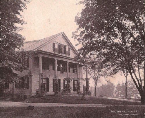 Milton Hill House postcard