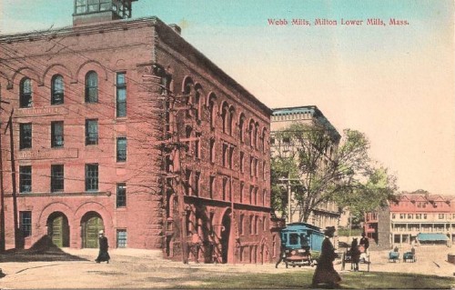 Webb Mill postcard