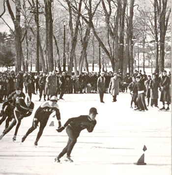 Skating Pond 1950