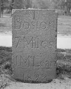 boston 7 miles J. McLean 1823